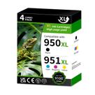 Cartucho de Tinta Repeka 950XL/951XL Kit com 4 Unidades Alto Rendimento