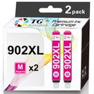 Cartucho de Tinta TG Imaging 902XL Magenta, Kit com 2 Cartucho de Tinta TG Imaging 902XL Magenta, Kit com 2