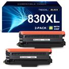 Cartucho de toner ALLWORK TN830XL compatível com Brother (2 pretos)