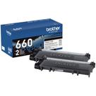 Cartucho de Toner Brother TN660 Pacote Duplo de Alto Rendimento Preto Cartucho de Toner Brother TN660 Pacote Duplo de Alto Rendimento Preto