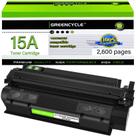 Cartucho de toner greencycle High Yield 15A C7115A preto, pacote com 1