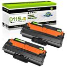Cartucho de toner GREENCYCLE MLT-D115L preto, pacote com 2 unidades Samsung