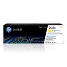 Cartucho de toner HP 206X amarelo de alto rendimento para Color LaserJet