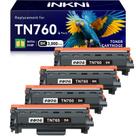 Cartucho de toner INKni TN760 compatível com Brother TN-730/760