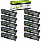 Cartucho de Toner Laser Greencycle 78A CE278A Preto Pacote com 10 Cartucho de Toner Laser Greencycle 78A CE278A Preto Pacote com 10