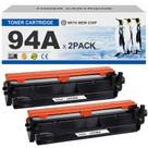 Cartucho de toner LinkDocs 94A CF294A preto, kit com 2 unidades