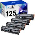 Cartucho de toner LXtek compatível para Canon 125 CRG-125 preto