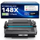 Cartucho de toner Q-image 148X preto com chip de alto rendimento
