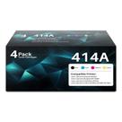 Cartucho de toner Skydo 414A kit com 4 unidades para HP M479fdw
