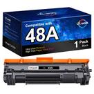 Cartucho de toner Uniwork 48A CF248A preto compatível - 1 pacote