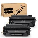 Cartucho de toner v4ink CE505A compatível com HP 05A preto 2PK