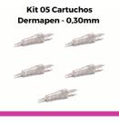Cartucho Dermapen 1 Ponta 1 Agulha De Encaixe 5 Unidades