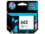 Cartucho Hp 662 Color 2ml - Cz104ab Cartucho Hp 662 Color 2ml - Cz104ab