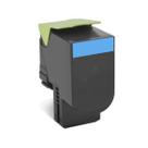 Cartucho Lexmark 708XC 70C8XC0 Ciano (azul) para impressora Lexmark CS510de