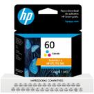 Cartucho НР 60 Colorido Original CC643WB Para Deskjet F4224 F4480 F4580 D1660 Photosmart D110a C4780 ENVY D410a