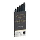Cartucho Parker negro original para caneta tinteiro C/5