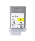Cartucho Plotter Canon PFI-102Y PFI102Y Amarelo 130ML