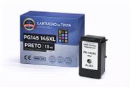Cartucho Tinta Compativel Com Canon Pg145xl Pixma MG2410 MG2510 MG2910 MG3010 Preto 10ml