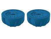 Cartuchos de cloro de reposição para o sistema Flippin' FROG - pacote com 2