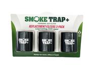 Cartuchos de filtro de reposição para Smoke Trap+ (pacote com 3)