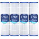 Cartuchos de Filtro para Piscina Grefilt C4030 425 pies cuadrados Paquete de 4