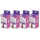 Cartuchos de recarga adesiva Xyron X150 Sticker Maker, pacote com 4 Cartuchos de recarga adesiva Xyron X150 Sticker Maker, pacote com 4