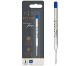 Cartuchos de recarga de tinta para caneta-tinteiro Parker QUINK Long Blue