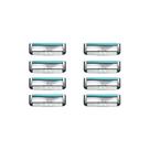 Cartuchos de recarga Razor Dollar Shave Club de 4 lâminas, 8 unidades