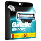 Cartuchos de substituição Gillette Mach3 8 unidades