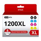 Cartuchos de tinta DAM aila 1200XL compatíveis com Canon Maxify 1200 Cartuchos de tinta DAM aila 1200XL compatíveis com Canon Maxify 1200