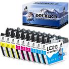 Cartuchos de Tinta DOUBLE D LC3013 Alto Rendimiento Paquete de 9