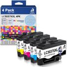 Cartuchos de Tinta DOUBLE D LC3037 XXL Kit com 4 Unidades de Alto Rendimento