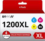 Cartuchos de tinta DYHYIN 1200XL compatíveis com Canon Maxify 1200