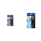 Cartuchos de tinta Epson Standard Black T812120-S e Cyan T812XL220-S Cartuchos de tinta Epson Standard Black T812120-S e Cyan T812XL220-S