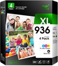 Cartuchos de tinta ESTON 936XL, pacote com 4 para HP Officejet Pro Cartuchos de tinta ESTON 936XL, pacote com 4 para HP Officejet Pro