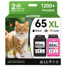 Cartuchos de tinta INKid 65XL compatíveis com HP 65 preto/colorido