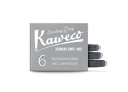 Cartuchos de tinta Kaweco, pacote com 6 cartuchos internacionais