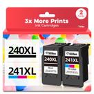 Cartuchos de Tinta Oillike 240XL 241XL Preto e Colorido Combo