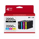 Cartuchos de tinta OSIR 2200XL compatíveis com Canon Maxify PGI 2200 XL