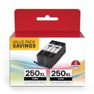 Cartuchos de tinta OSIR compatíveis com Canon PGI-250XL (pacote com 2)