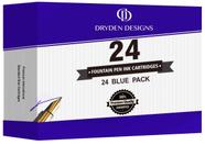 Cartuchos de tinta para caneta-tinteiro Dryden Designs 24 Blue