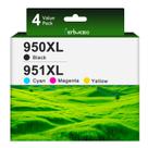 Cartuchos de tinta Pertmceo 950XL 951XL para HP OfficeJet Pro 8610