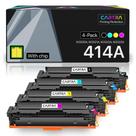 Cartuchos de toner CARTRA 414A 4 unidades com chip