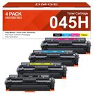 Cartuchos de toner DMGE 045H de alto rendimento, pacote com 4 para Canon 045 Cartuchos de toner DMGE 045H de alto rendimento, pacote com 4 para Canon 045