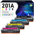 Cartuchos de toner MANDBOY 201A, kit com 4 unidades, preto, ciano, magenta e amarelo Cartuchos de toner MANDBOY 201A, kit com 4 unidades, preto, ciano, magenta e amarelo