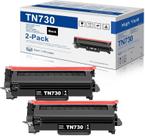 Cartuchos de toner MOLIMER TN730 Black, pacote com 2 unidades para DCP-L2550DW