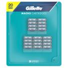 Cartuchos Gillette Mach3 20 Count