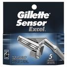 Cartuchos Gillette Sensor Excel - Pacote com 20 Unidades