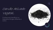 Carvão Ativado vegetal 2 x 4 ( 25 Kg. ) Carvão Ativado vegetal 2 x 4 ( 25 Kg. )