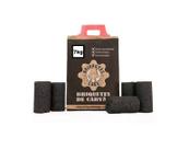 Carvão de Briquete Gourmet saco com 7KG